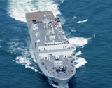 組圖：南海艦隊崑崙山船塢登陸艦首次現身軍演