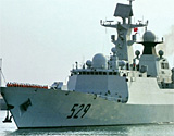 中国海军新锐054A型隐身新护舰谱及武备