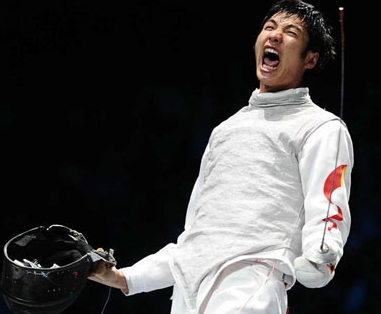 击剑九夺大赛冠军 奥运三次登顶雷声创历史(图)