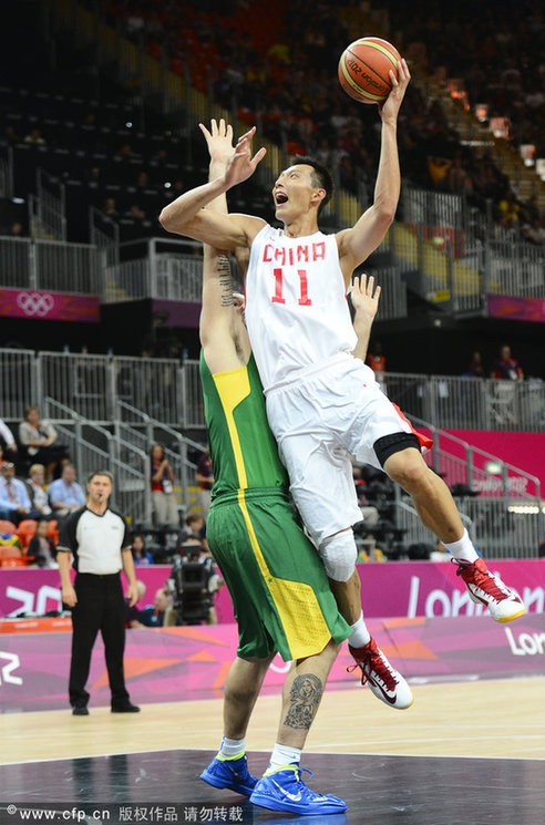 奥运第8日综述:中国狂揽5金 男篮无缘奥运八强