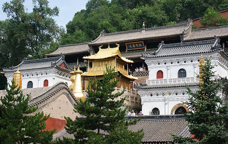 五台山上的显通寺