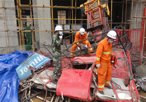 武汉一建筑工地发生重大安全事故 19人死亡
