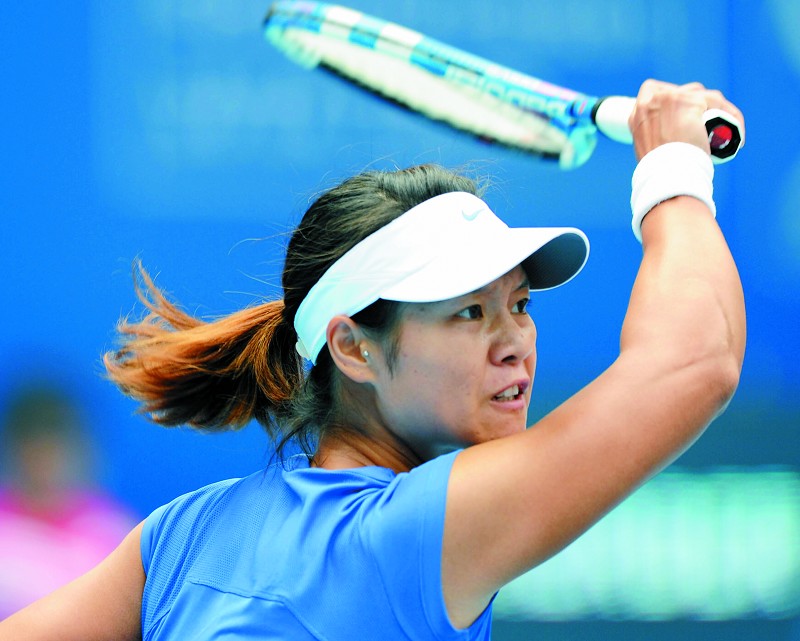 中国网球公开赛 李娜今日对阵卫冕冠军