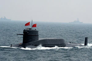 军方媒体公开中国海军主力核常潜艇战斗训练秘照