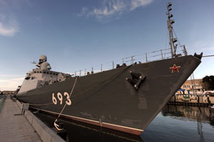 俄罗斯“达吉斯坦”号新型导弹舰