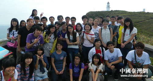 大陆学生在台湾参加核能安全校外教学活动