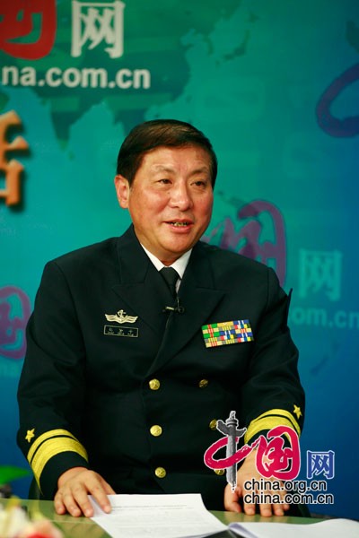 海军少将赵登平谈海军装备发展