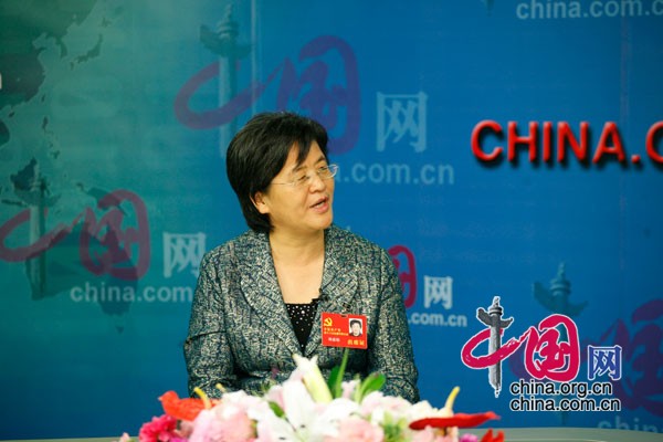 中共十八大代表、江苏省科协党组副书记、副主席陈惠娟做客中国访谈 