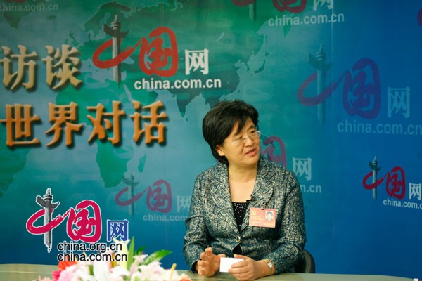 中共十八大代表、江苏省科协党组副书记、副主席陈惠娟做客中国访谈 