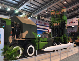 红旗9外销版FD2000防空导弹首次亮相珠海航