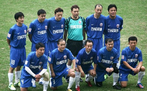 老甲A联赛:上海明星队VS北京老男孩队