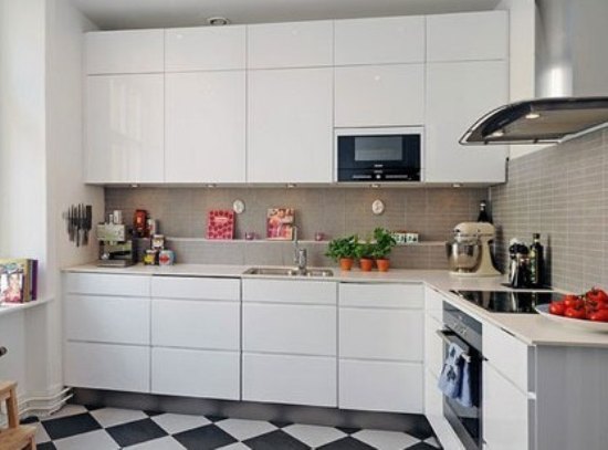 厨房设计 精致的白色厨房依然魅力