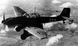 纳粹德国“斯图卡”型轰炸机