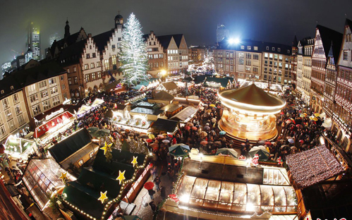 德国德累斯顿圣诞市场开市