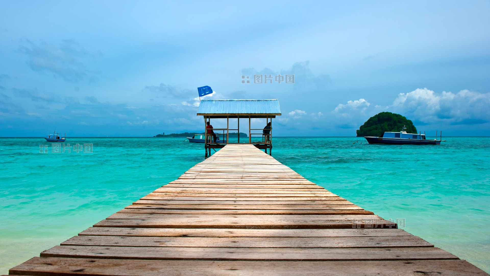 马来西亚的美人鱼岛。中国网图片库 刘杰 摄影