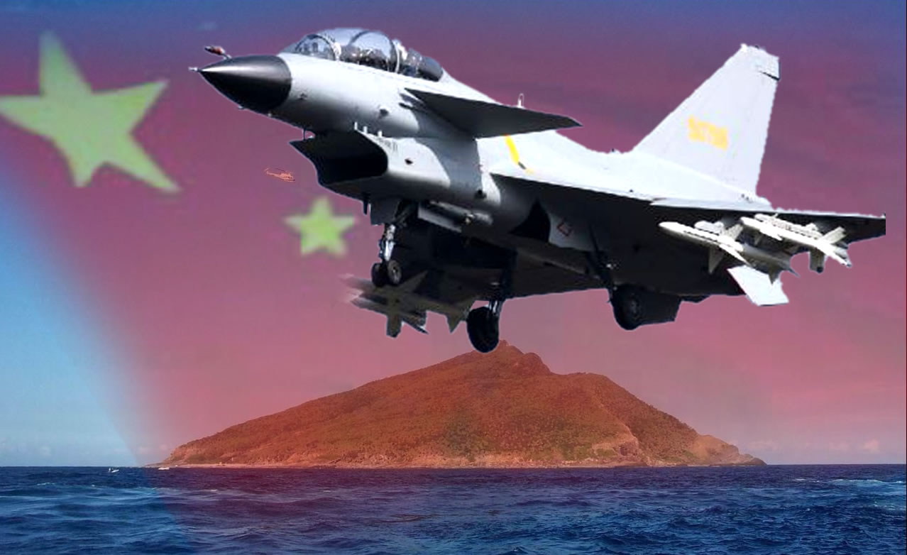 日媒:中国十余架军机飞临钓鱼岛