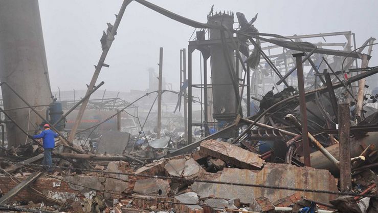 山东一化工厂发生爆炸事故 致5人受伤