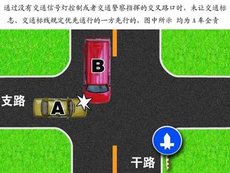 交通事故责任认定图解 春节自驾更省心(图)