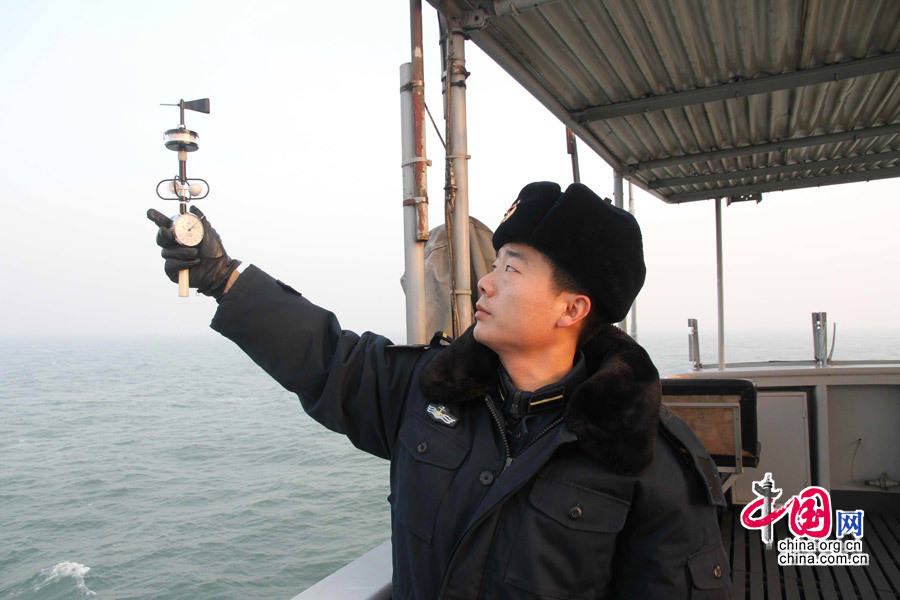 2013年1月22日上午10时，海冰721号经过5天的航行返回秦皇岛港，圆满完成渤海及黄海北部冰情调查任务。