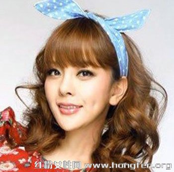 韩式蛋卷头潮女减龄短发发型_资讯中心_中国网