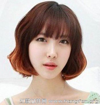 韩式蛋卷头潮女减龄短发发型_资讯中心_中国网
