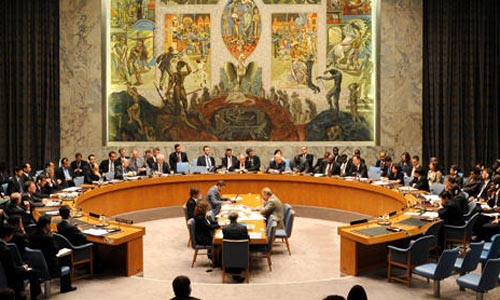 联合国安理会壁画图片