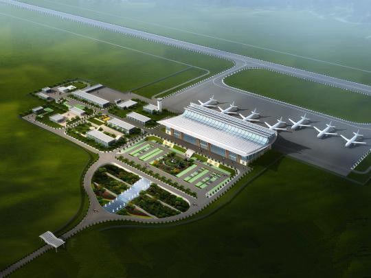 贵州仁怀民用机场模拟图