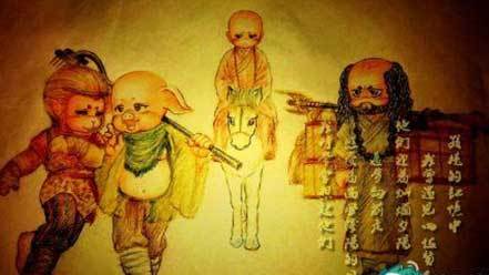 最萌西游记走红 作者严严已经画过三大名著(