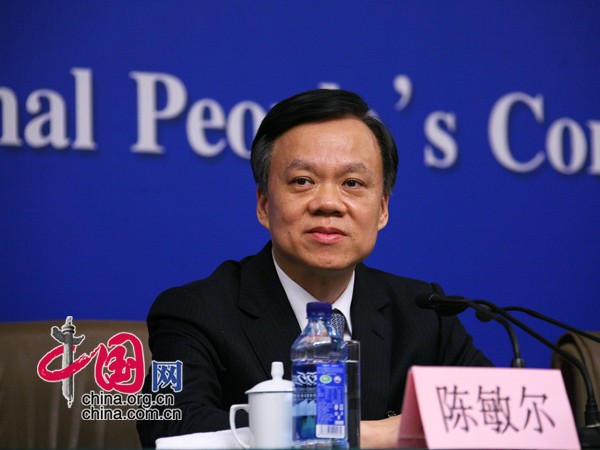 贵州省委副书记、省长陈敏尔  (摄影：高聪）