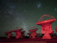 世界最大射电望远镜落成：包含66台天线(图)