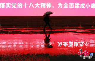 3月12日，北京迎来入春第一场微雨，全国政协十二届一次会议在北京人民大会堂举行闭幕大会。