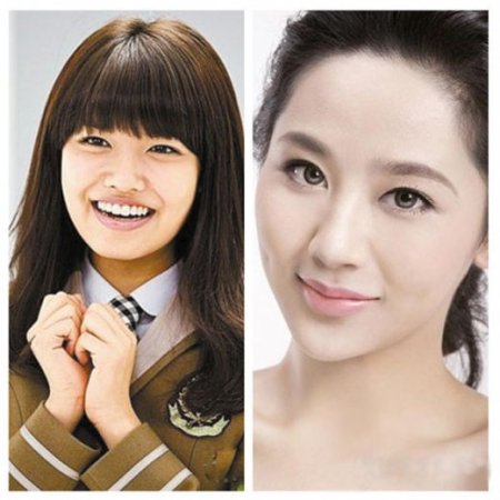陈意涵vs范冰冰 年龄相近容貌差很大的女星