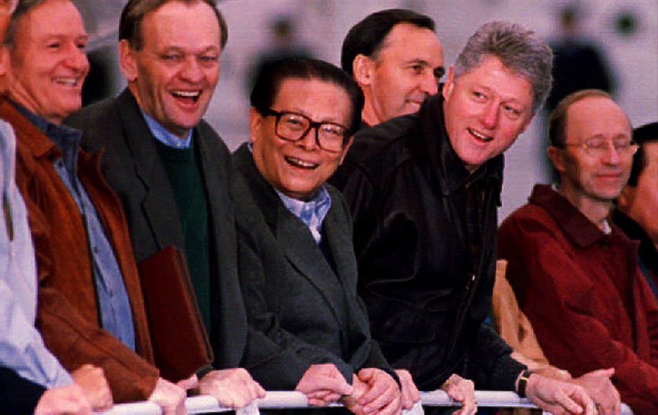 胡锦涛访俄+江泽民访美