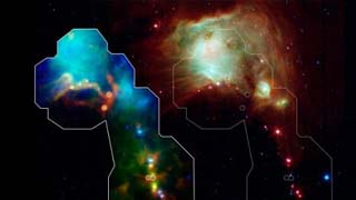 赫歇尔望远镜首次捕捉银河最年轻恒星照片
