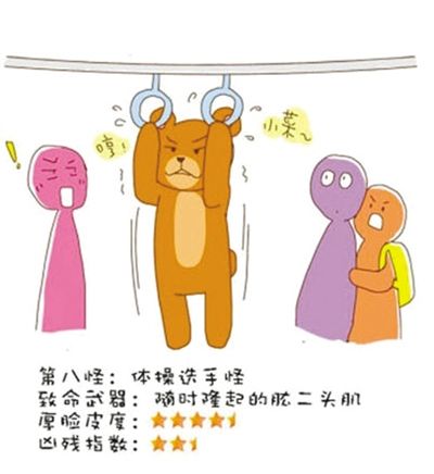 “地铁十八怪”萌倒众网友 “地铁十八怪”萌倒众网友