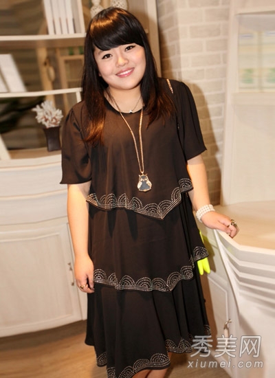 胖女孩穿衣搭配 9款连衣裙巧搭显瘦_唯诺银坊