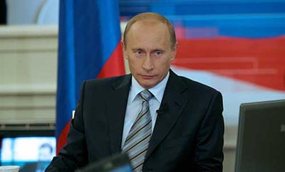 普京参加电视节目与民众直播连线