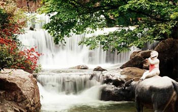 山西綿山水濤溝掠影