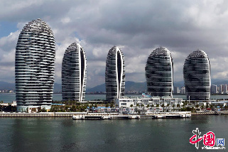 海南三亚凤凰岛风光。中国网图片库 敬海全/摄