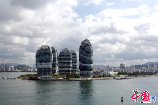 海南三亚凤凰岛风光。中国网图片库 敬海全/摄