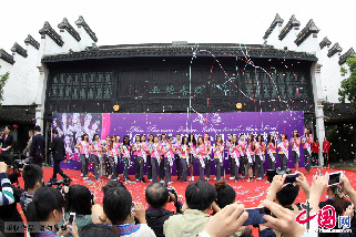 2013年5月10日，2013国际旅游小姐亚洲总决赛在浙江省嘉善县古镇西塘举行。中国网图片库 胡凌翔/摄