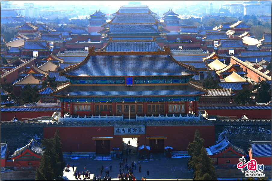 地理中国：北京故宫 冬季那震撼人心的美