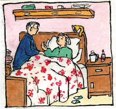 九旬老人手繪漫畫悼亡妻 稱永恒的愛情存在