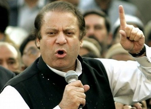 謝裏夫第三次當選巴基斯坦總理