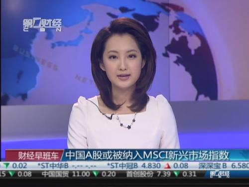 中国A股或被纳入MSCI新兴市场指数