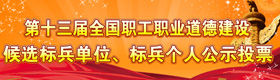 十三届职工职业道德建设评选