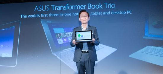 COMPUTEX 2013华硕打造Transformer Book Trio三机合体