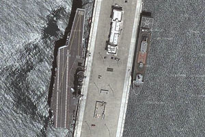 中国航母军港被谷歌地图泄密