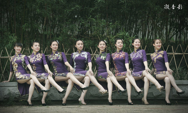 组图:<em>舞蹈</em>系美女演绎秦淮歌女