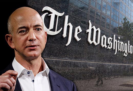 亚马逊创始人2.5亿美元买下《华盛顿邮报》